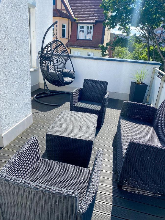 Nowy Apartament Z Duzym Tarasem I Parkingiem 슈비노우이스쳬 외부 사진